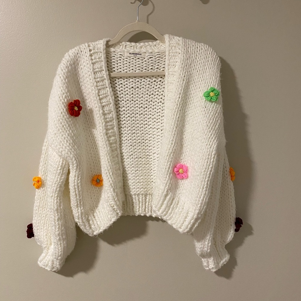 Glamour Crochet Sweater
